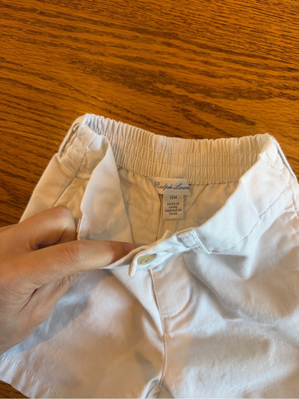 Polo by Ralph Lauren Khaki Cotton Pull-On Kids Shorts - Picture 3 of 3